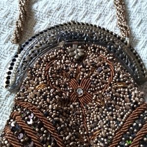 Beaded Women Wristlet Bag